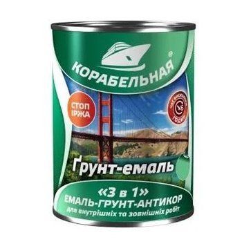 Грунт-емаль 3 в 1 корабельна світло-сіра (2,8кг) 15432 фото